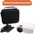 LTGEM Projector Case for AuKing ?M8-F Mini Projector(Inside: 8.4"x7.2"x3.2") - Hard Travel Protective Carrying Case Bag(Case Only)...