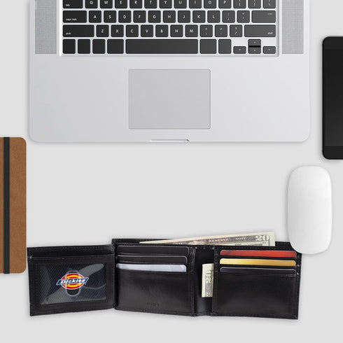 Dickies Men's Nylon Trifold Wallet...
