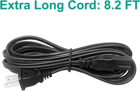 8.2ft Power Cord for Brother Singer Sewing Machine XA2815051 XC6052021 X50018001 2 Prong Polarized Power Cord Ac Cable Replacement......