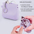 Silicone Headphone Organizer Wired Earbud Case Pouch, Portable Data Cable Organizer Case, Silicone Coin Purse Pouch Change Holder for Women and Me...