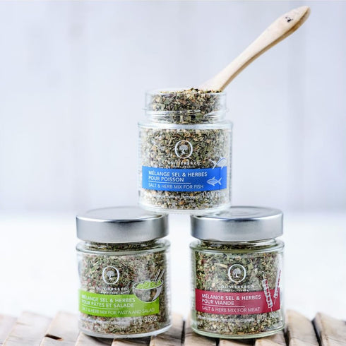Oliviers & Co Salt & Herb Mix for Fish | Gourmet seasoning by Oliviers and Co | Developed by Michelin-starred chef | Perfect time-saving seasoning...