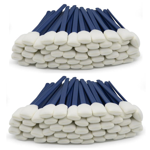 Wellgler's 100pcs Foam Cleaning Swabs,Square Rectangle Cleaning Swab?for Solvent Format Inkjet Printer Roland Optical Equipment?Camera, Optical Le...