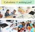Calculator?calculators Desktop with Writing Screen, Large Display, and Quiet Design - Ideal for Students and Office Workers (Black)...