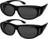 Success Eyewear Fit Over Sunglasses Polarized Lens Wear Over Prescription Eyeglasses 100% UV Protection for Men and Women...
