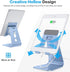 OMOTON Adjustable Tablet Stand for Desk, Upgraded Longer Arms for Greater Stability, T2 Tablet Holder with Hollow Design for Bigger Sized Phones a...