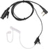 New HD-Mic Single-Wire Earpiece Surveillance Kit Compatible with Retevis BaoFeng, BTECH, Kenwood, Arcshell AR-5 Walkie Talkie with PTT Mic Tanspar...