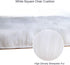 Softlife White Small Faux Fur Sheepskin Throw Rug Fluffy Shag Fur Chair Cover Pad Washable Square Area Rugs for Living Room Bedroom Dorm 20" x 20"...