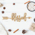 Blessed Arrow Wood Sign Blessed Decor Wall Art Unfinished 12" x 4"...