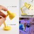 Mini Lamp Refrigerator Magnet, Cute LED Table Fold-able Lamp Novelty Fridge Magnet, Night Study Travel Portable Lamp (Yellow)...