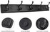 Wooden Coat Rack, Wall-Mounted Organizer for Closet, Entryway, Hallway, Foyer, Bedroom, Heavy Duty Double Hooks for Hanging Towels, Bags, Hats, Ja...