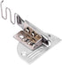 HEEPDD Sewing Machine Folder , Adjustable Double Fold Right Angle Bias Set Binding Attachment Folder for Lockstitch Sewing Machine(22mm)......