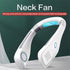Portable Mini Turbofan Ultimate Summer Comfort with the Whisper-Quiet USB Bladeless Lazy Outdoor Sports Portable Neck Fan (White), Normal, HP-F6...