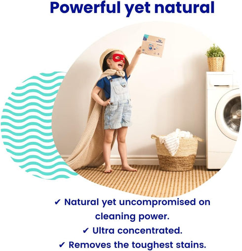 ECO Laundry Sheets - Eco-Friendly & Hypoallergenic Detergent Strips - Tropical Scent - 36pcs...