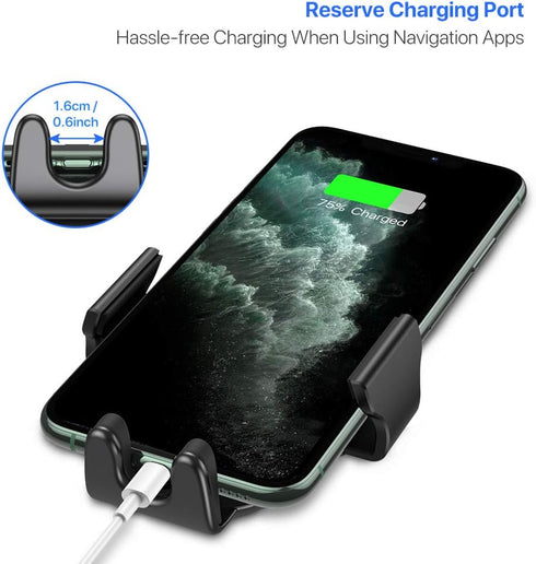 Miracase Phone Holders for Your Car with Metal Hook Clip, Air Vent Cell Phone Car Mount, Hands Free Universal Automobile Cradle Fit for iPhone And...