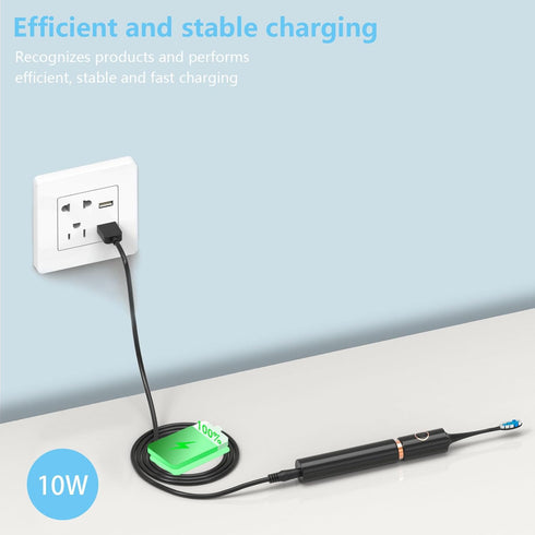 Fairywill Toothbrush Charger Cable for FWD1 FWD3 FWD7 FWD8 FW917 FW507 SG508 FW508 FWP11 FWE11 FWT9 P11, Sonic Electric Toothbrush Charger Power C...