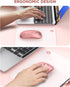 Bluetooth Wireless Mouse - (BT5.1+USB) Dual Connectivity, Quiet Click, Low Power, and 1600 DPI, Portable Cordless Mouse for Mac, Laptop, MacBook P...