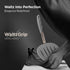 Kitchen Mama WALTZGRIP Platinum Silicone Pancake Spatula Turner: Heat-Resistant, Wide Slotted Tapered Head Stainless Steel Core. Durable, Dishwash...