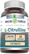 Amazing Formulas L Citrulline 2000mg Per Serving 120 Tablets Supplement | Amino Acid Supplement for Men & Women | Non-GMO | Gluten Free | Made in ...