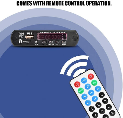 APE FLAC WAV WMA MP3 FLAC Decorder Board, Music Player Decorder Board Bluetooth Speaker Audio Bluetooth Decoder Board Suppor Module USB TF Card Pl...