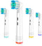 Replacement Brush Heads Compatible with Oral B Braun Electric Toothbrushes, 4PCS, Small Round Head Replace for Daily Clean, for Pro and Smart Seri...