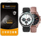 Supershieldz (2 Pack) Designed for Samsung Galaxy Watch 3 (41mm) / Galaxy Watch 4 Classic (42mm) / Galaxy Watch (42mm) Tempered Glass Screen Prote...