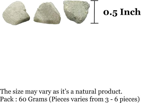 JOR Betta Fish Calcium Rocks, 2 oz. Water Conditioner and pH Regulation Stones, Increased Multiplication of Fish Fry, Enhanced Bone Strength, Trop...