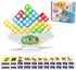 48 Pcs Tower Balance Game, Stack Attack Board Games for 2 Players Family Games, Balance Tower Building Blocks, Building Blocks Stacking Balance Ga...
