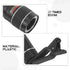 Housoutil Mobile Phone Telephoto Lens, Long Focus Lens, Phone Camera Lens Kit Long Focus Telephoto Lens with Clip for Smart Phone Tablet Pc Black...