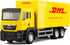 BDTCTK Compatible for DHL Container Truck Car Model Toy Cars, Zinc Alloy Die-Cast Vehicles Kid Toys for Boy Girl Gift...