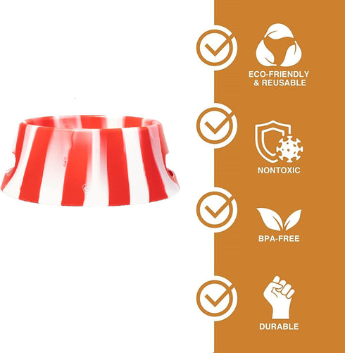 Silipint: Aqua-Fur Silicone Dog Bowl: Peppermint- 18oz Colapsible/Foldable, Lightweight, Feed & Water Dish, Pet Travel...