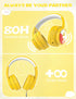 Kids Bluetooth Headphones, Wireless Headphones with Microphone, 74/85/94dB Volume Limited, 80H Playtime, Foldable Over Ear Headphones for School, ...