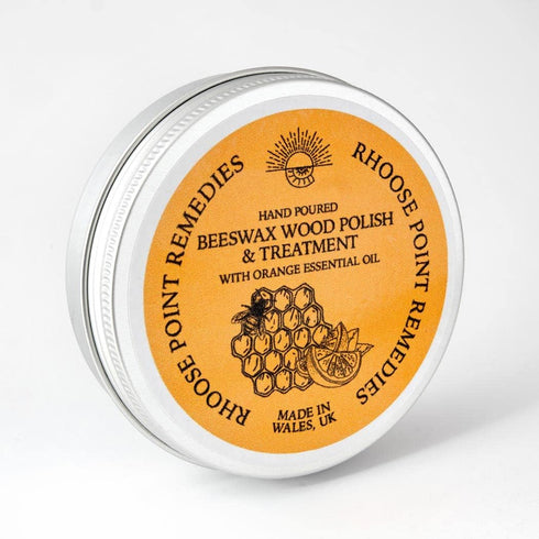 Beeswax Furniture Polish & Conditioner for Wood (Orange 3.4 Fl Oz) Enhances the Natural Beauty of Oak Pine Beech & More Seals & Protects for a Per...