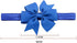 2pc/Set Baby Girls Grosgrain Ribbon Hairband Set Ribbon Bows Hair Tie Headband JB10...
