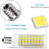 10W E12 LED Corn Light Bulb(4 Pack)E12 Dimmable 100 Watt Equivalent Bulb 1000LM 6000K Chandelier Bulbs Decorative Candle E12 Base for Home Lightin...