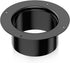 Hon&Guan Duct Connector Flange 6 Inch, Plastic 6 Inch Dust Collection Fittings Dryer Vent Connector Flange For Heating Cooling Ventilation System,...