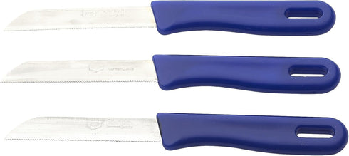 3 Piece Set of Fruit/Vegetable Kitchen Knives...