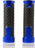 2Pcs 7/8''22mm Motorcycle Handlebar Grips Handle Grips Compatible with GSXR GSX-R 125 150 600 750 1000-Blue...