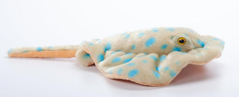 The Petting Zoo Blue Spotted Ray Stuffed Animal Plushie, Gifts for Kids, Wild Onez Ocean Animals, Stingray Plush Toy, 14 inches...