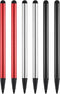 MECCANIXITY 6pcs 2 in 1 Phone Touch Screen Pen Resistive Stylus Pen Aluminum Alloy with Resistance Capacitive Tips Universal...