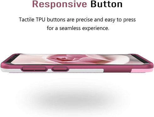 Jeylly S9 Case, Galaxy S9 Case with 2 Pack HD Soft Screen Protector, Contrasting Colors Ultra Slim One-Piece Anti-Slip Rugged Soft TPU Bumper Shoc...