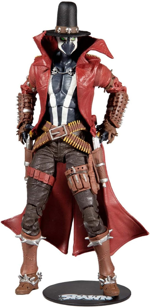 McFarlane Toys - Spawn Gunslinger 7" Action Figure with Gatling Gun and Accessories...