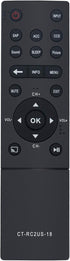 CT-RC2US-18 Replacement Remote Fit for Toshiba LED TV 0L711U18 55L711U18 50L711M18 55L711M18 43L511U18 Remote...