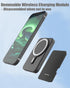 Magnetic Wireless Power Bank,3 in 1 Slim 10000mAh Wireless Portable Charger Mag-Safe Battery Pack Compatible with iPhone 14/13/12/Pro/Mini/Pro Max...