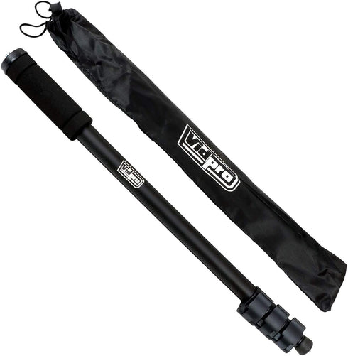 Vidpro 67-inch Pro Monopod with Case - Durable Lightweight Portable Mount - Adjustable 3 Section Leg with Locks Retracts to 21" Fits Most Cameras ...
