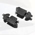 ACROPIX Universal Front Wiper Blade Arm Adapter Clip Type D - Pack of 4 Black...