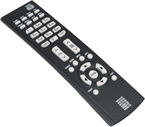 AIDITIYMI 6 in1 Universal Replacement Remote WD73737 WD73738 WD73740 WD65736 WD65737 WD65738 WD65735 Replace Fit for Mitsubishi TV LT-46265 LT5213...