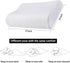 FMS Soft Comfy Memory Foam Contour Pillow for Children with Removable Case...