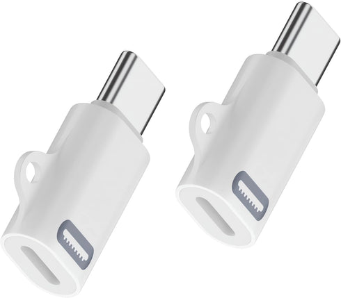 iPhone 15 Charging Adapter,MFi Certified USB C Male to Lightning Female Connector Type-C to 8 Pin PD Fast Charging Converter Data Sync for iPhone ...