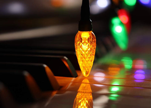 LED Christmas Lights Charging Cable,USB and Bulb Charger,50inch 10led Multicolor Available with Phone11,11Pro,11Pro Max,12,12Pro,12Pro Max,13,13Pr...