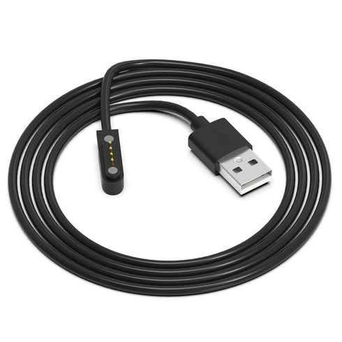 Smart Watch Charger Magnetic 4 Pin for Bluetooth Smart Watches GT88 G3 GT68 KW08 KW18 Y3 KW88 KW98 KW99 KW28 FS08 GV68 KW06 USB Charging Cable Rep...